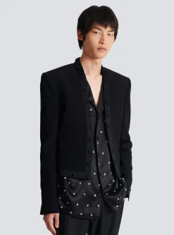 Stars Embroidered Jacket-Balmain Outlet