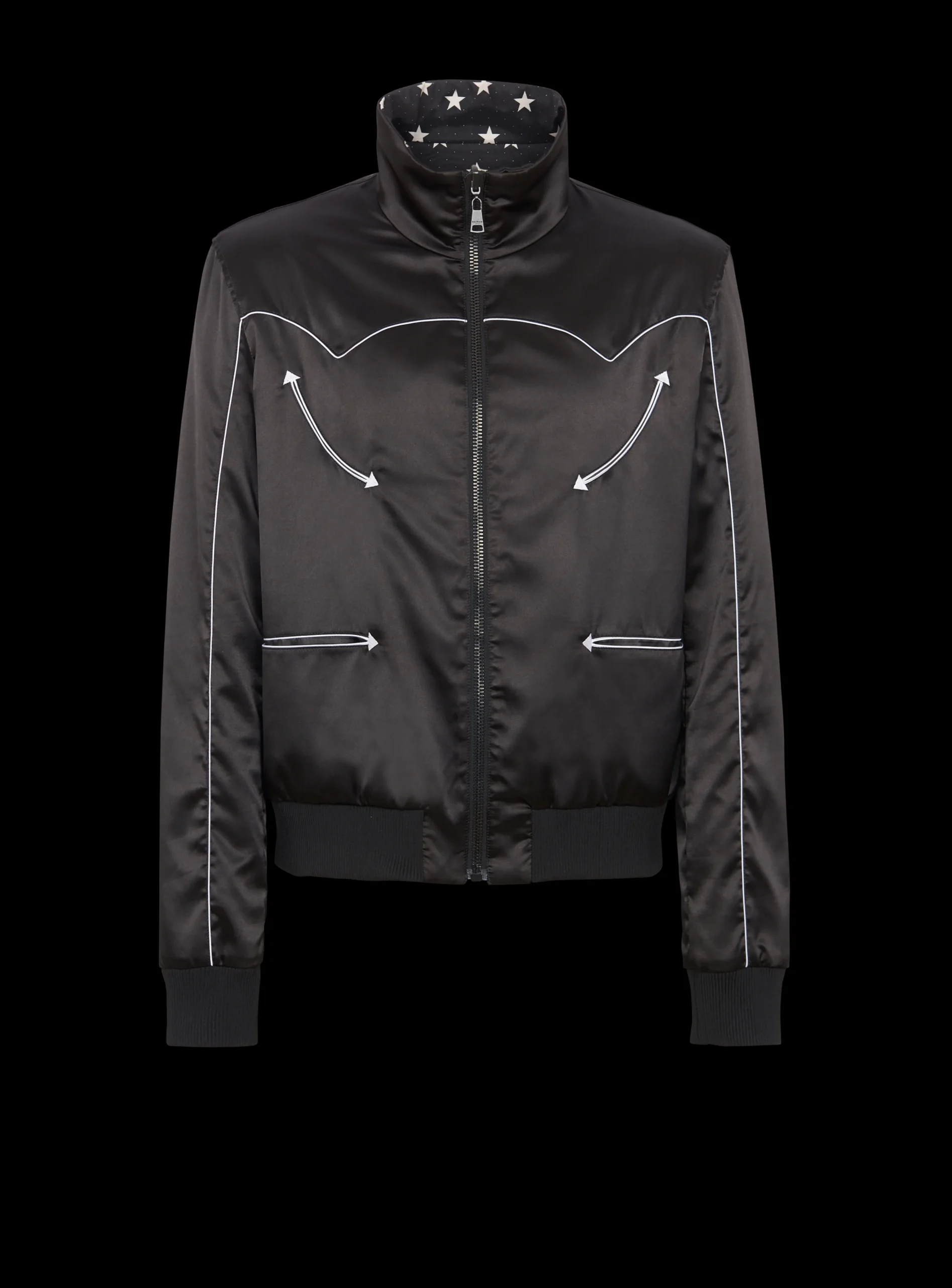 Stars Reversible Bomber Jacket-Balmain Discount