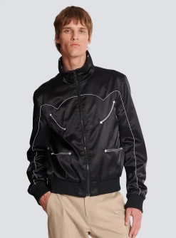 Stars Reversible Bomber Jacket-Balmain Discount
