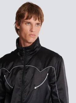 Stars Reversible Bomber Jacket-Balmain Discount