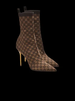 Stretch Skye Knit Ankle Boots-Balmain Hot