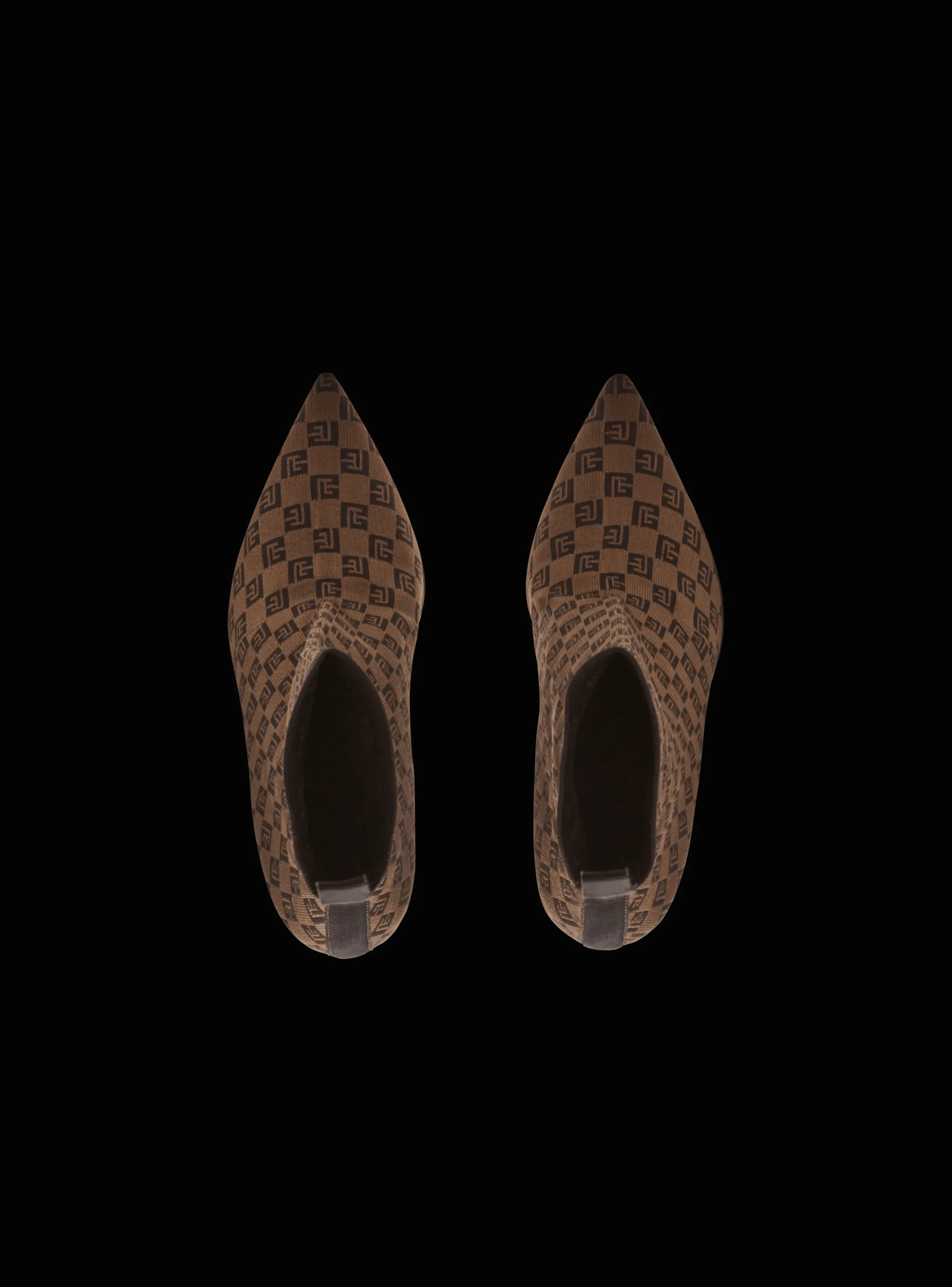 Stretch Skye Knit Ankle Boots-Balmain Hot