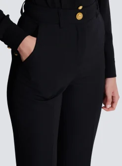 Tailored Grain De Poudre Trousers-Balmain Outlet