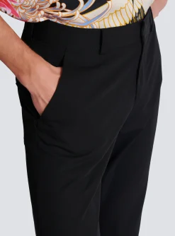 Technical Wool Trousers-Balmain Best