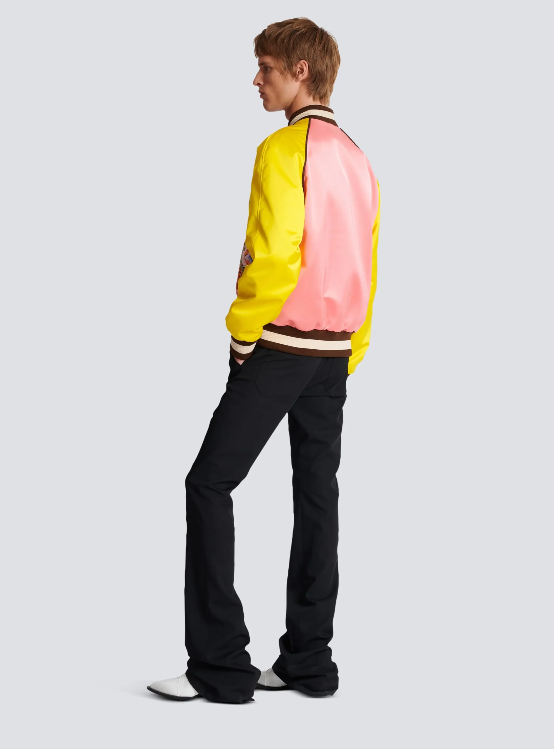Tiger Embroidered Bomber-Balmain Flash Sale