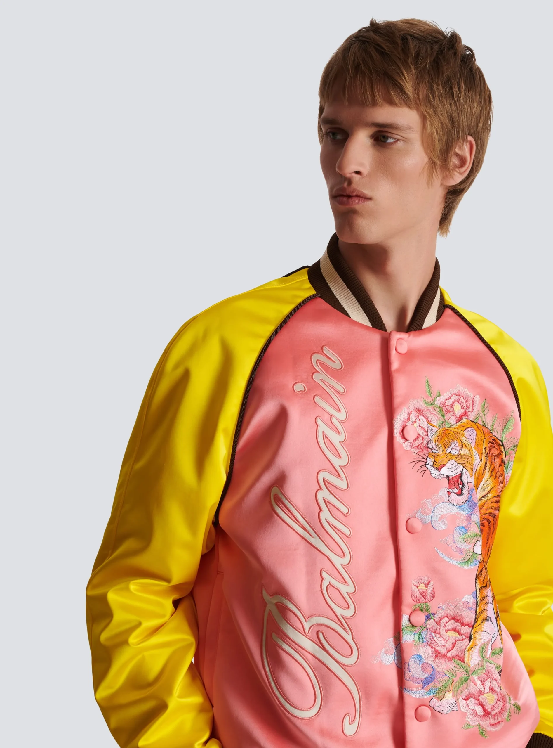 Tiger Embroidered Bomber-Balmain Flash Sale