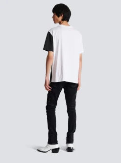 Tiger Print Short-sleeved T-shirt-Balmain Hot