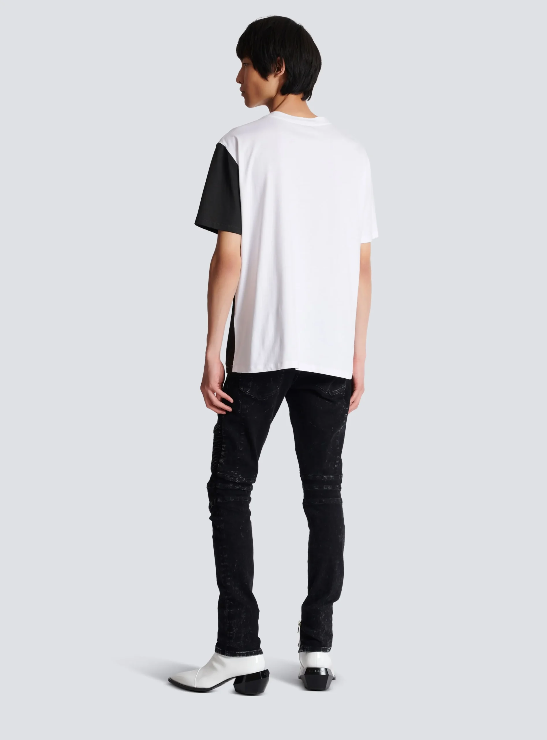 Tiger Print Short-sleeved T-shirt-Balmain Hot