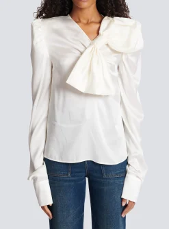Top With A Large Bow-Balmain New