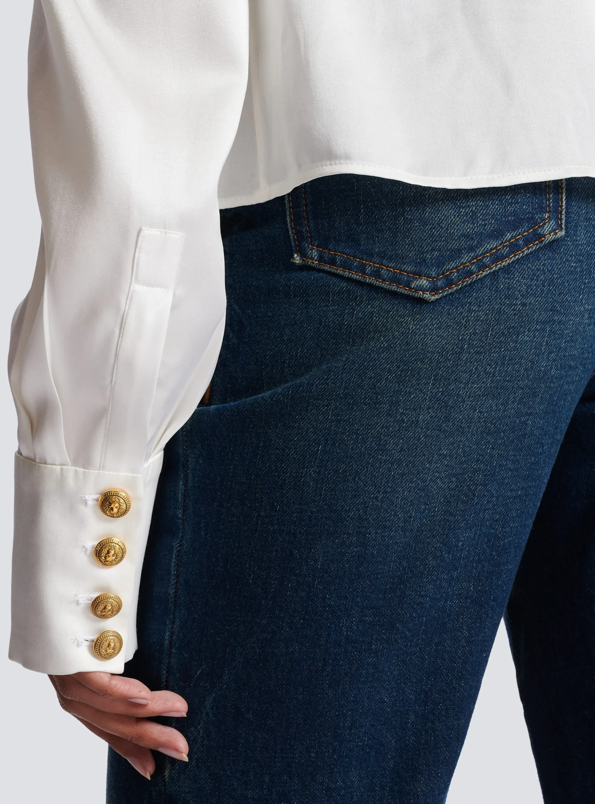 Top With A Large Bow-Balmain New