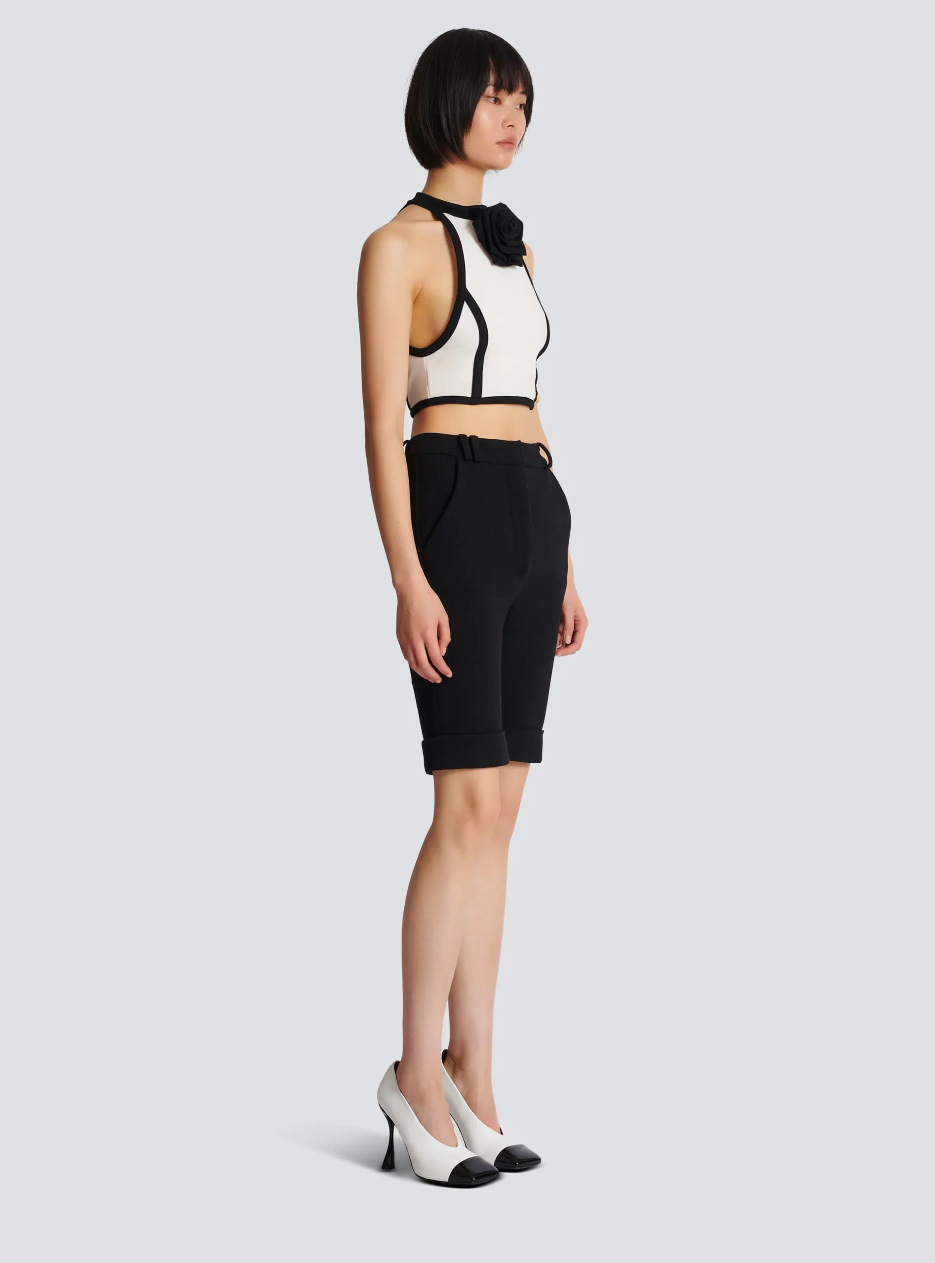 Top With Rose Detail-Balmain Best