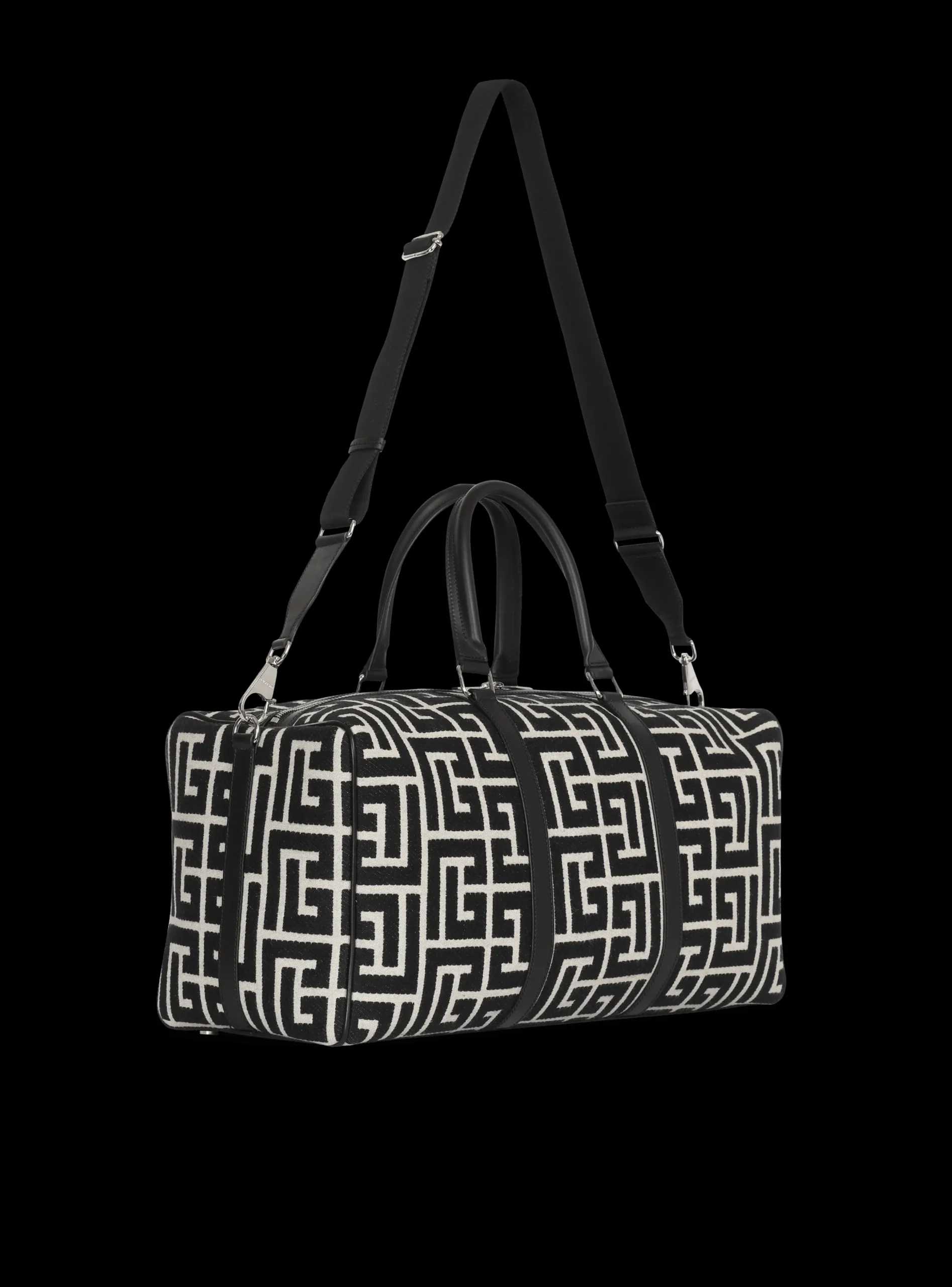 Travel Bag With Jacquard Maxi Monogram-Balmain Online