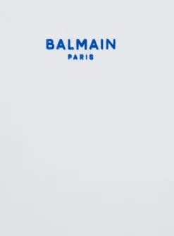 T-shirt With Flocked Paris Logo-Balmain Online