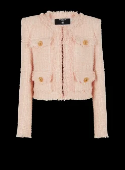 Tweed Jacket-Balmain Sale