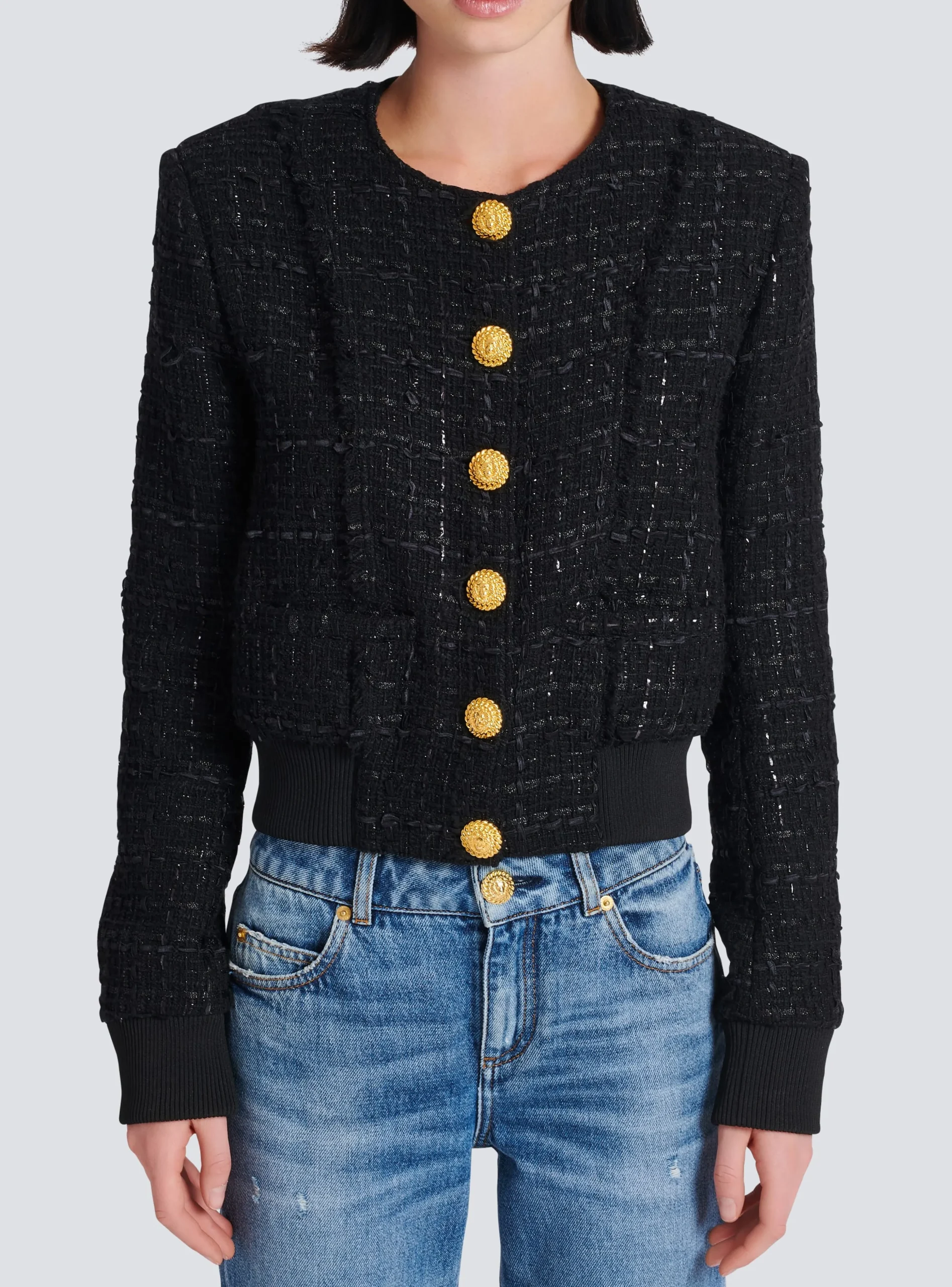 Tweed Jacket-Balmain Fashion