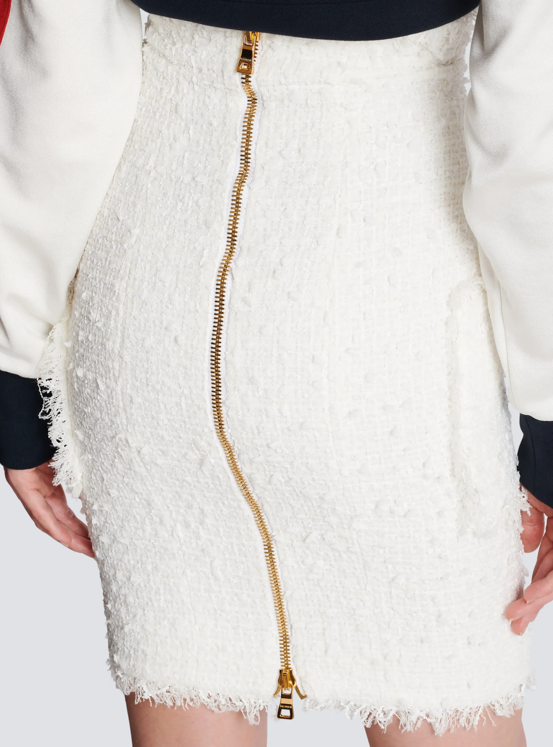 Tweed Pencil Skirt-Balmain Best Sale