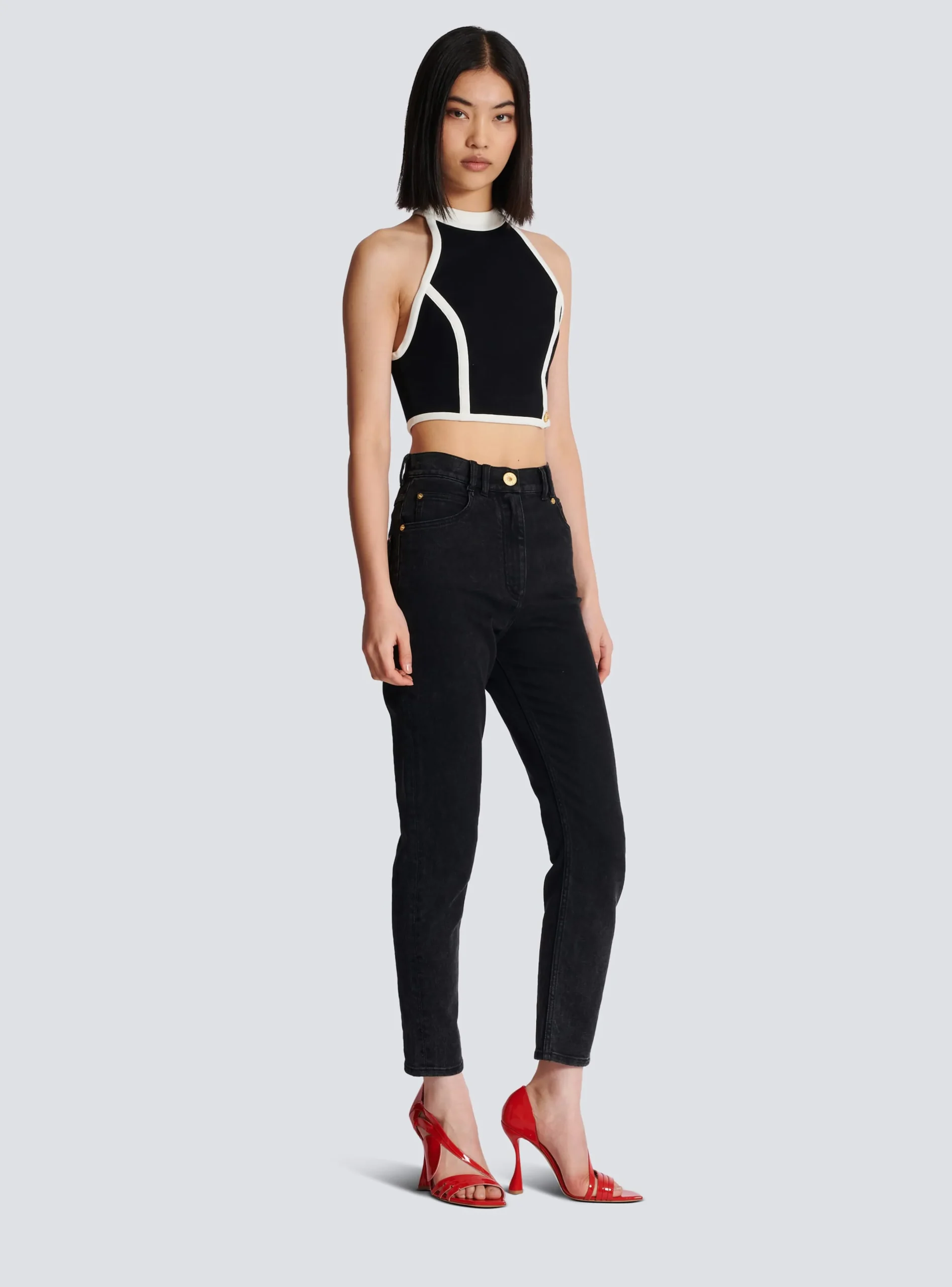 Two-tone Top-Balmain Best