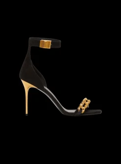 Uma Suede And Chain Sandals-Balmain Best Sale