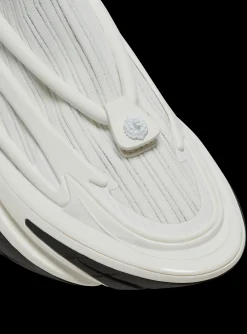 Unicorn High-top Trainers In Mesh And Leather-Balmain New