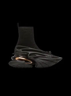 Unicorn Knit And Rubber Trainers-Balmain Clearance