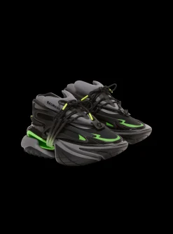 Unicorn Low Trainers In Neoprene And Calfskin-Balmain Cheap