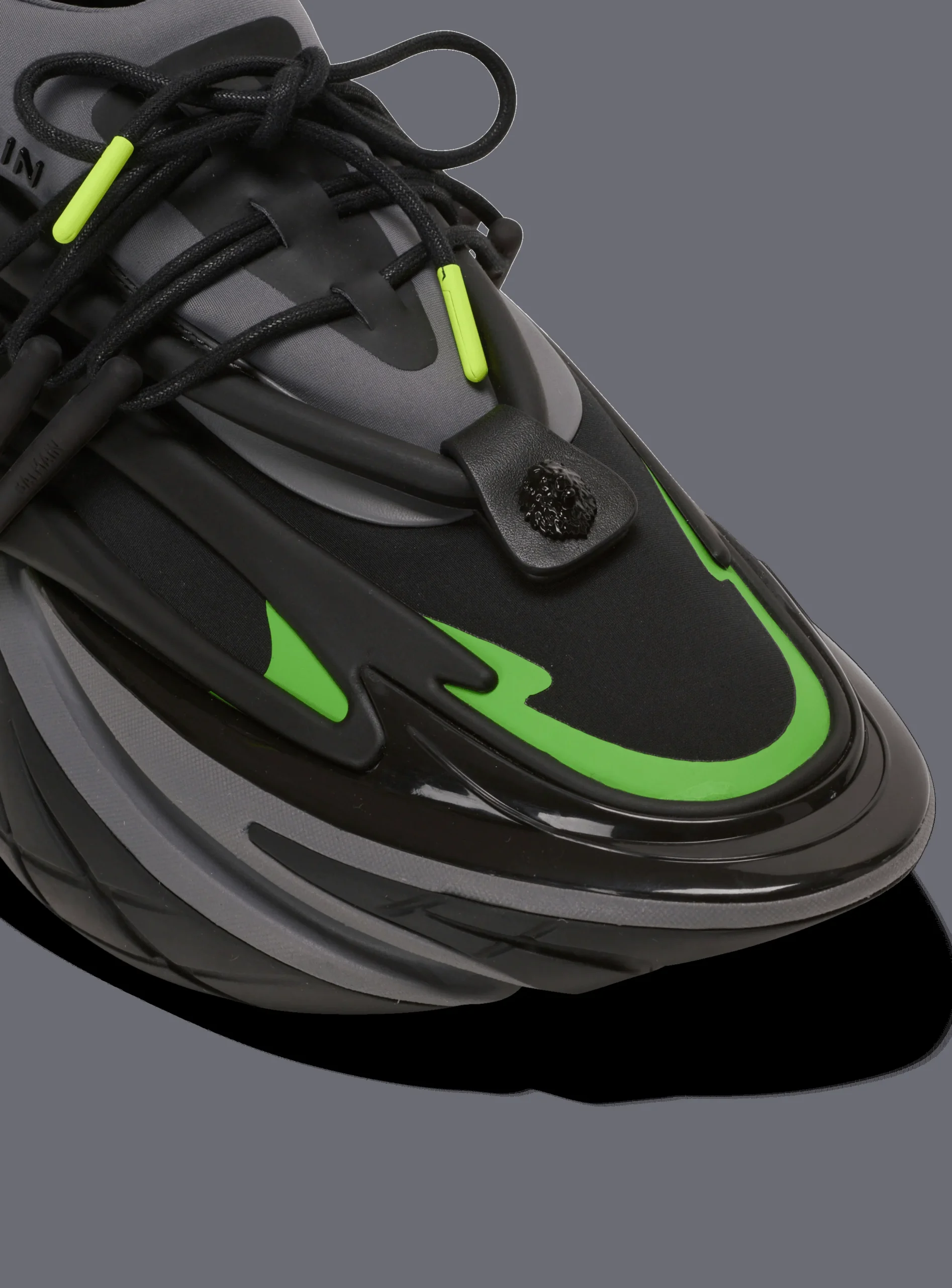 Unicorn Low Trainers In Neoprene And Calfskin-Balmain Cheap