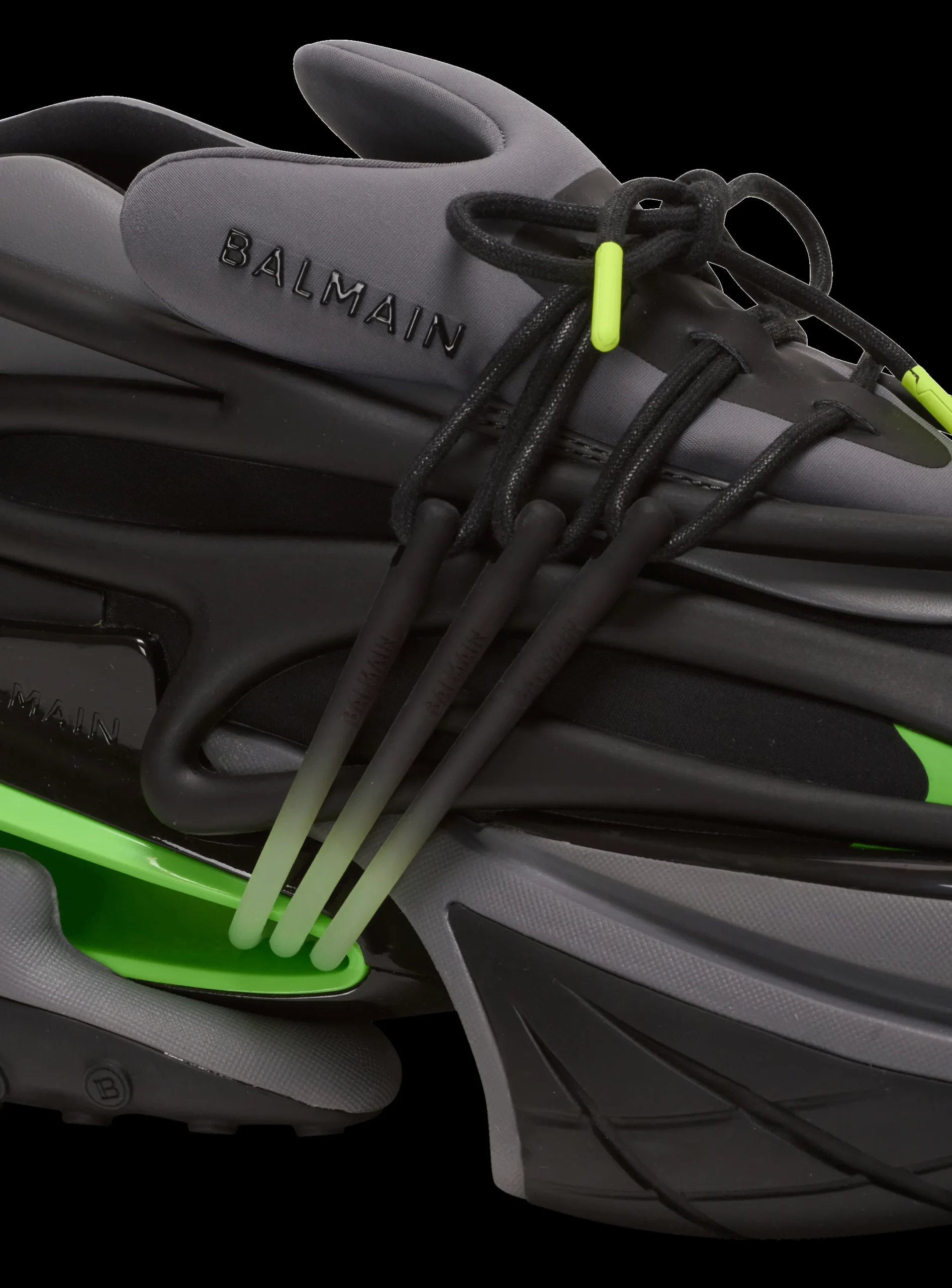 Unicorn Low Trainers In Neoprene And Calfskin-Balmain Cheap