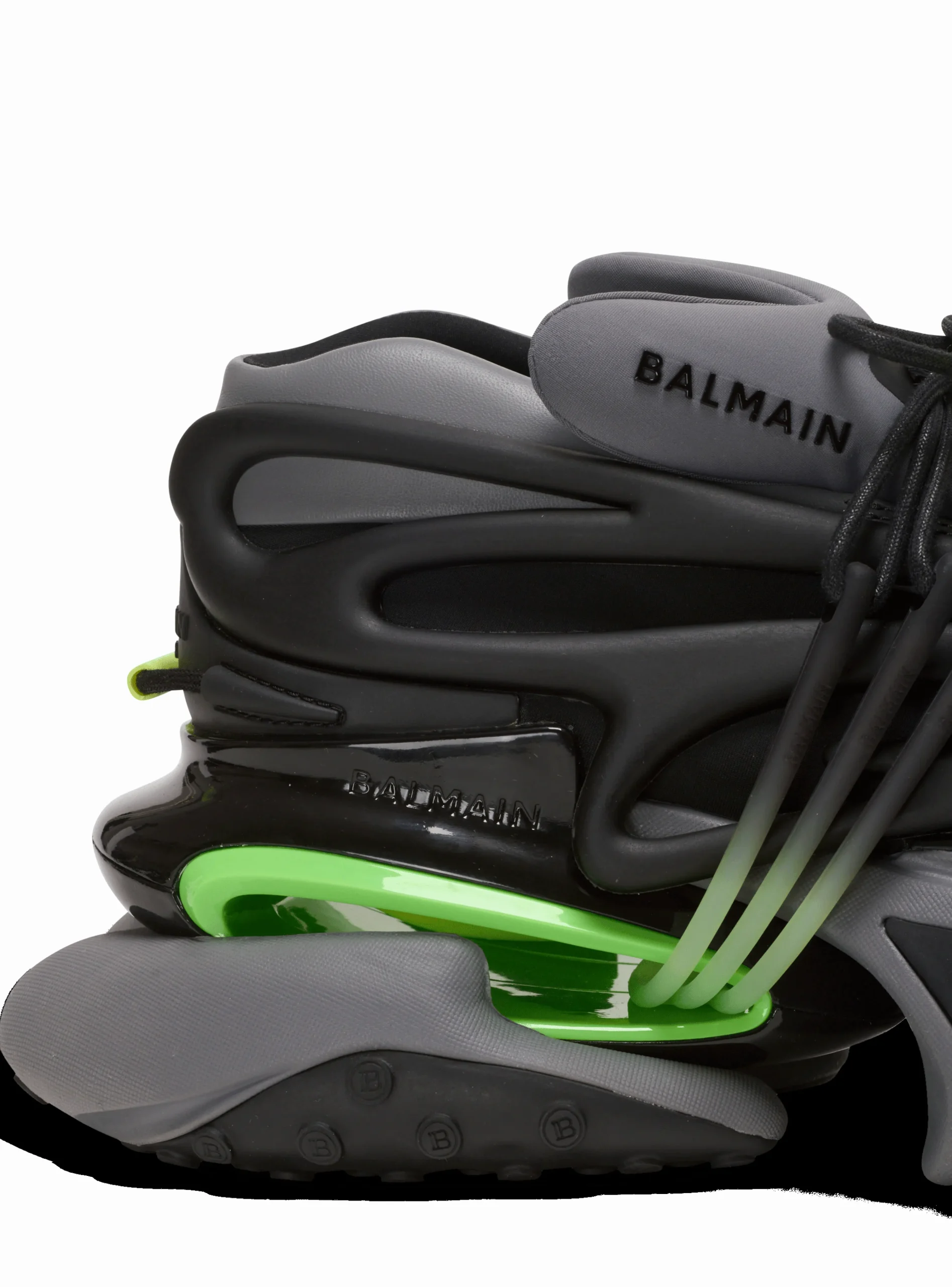 Unicorn Low Trainers In Neoprene And Calfskin-Balmain Cheap