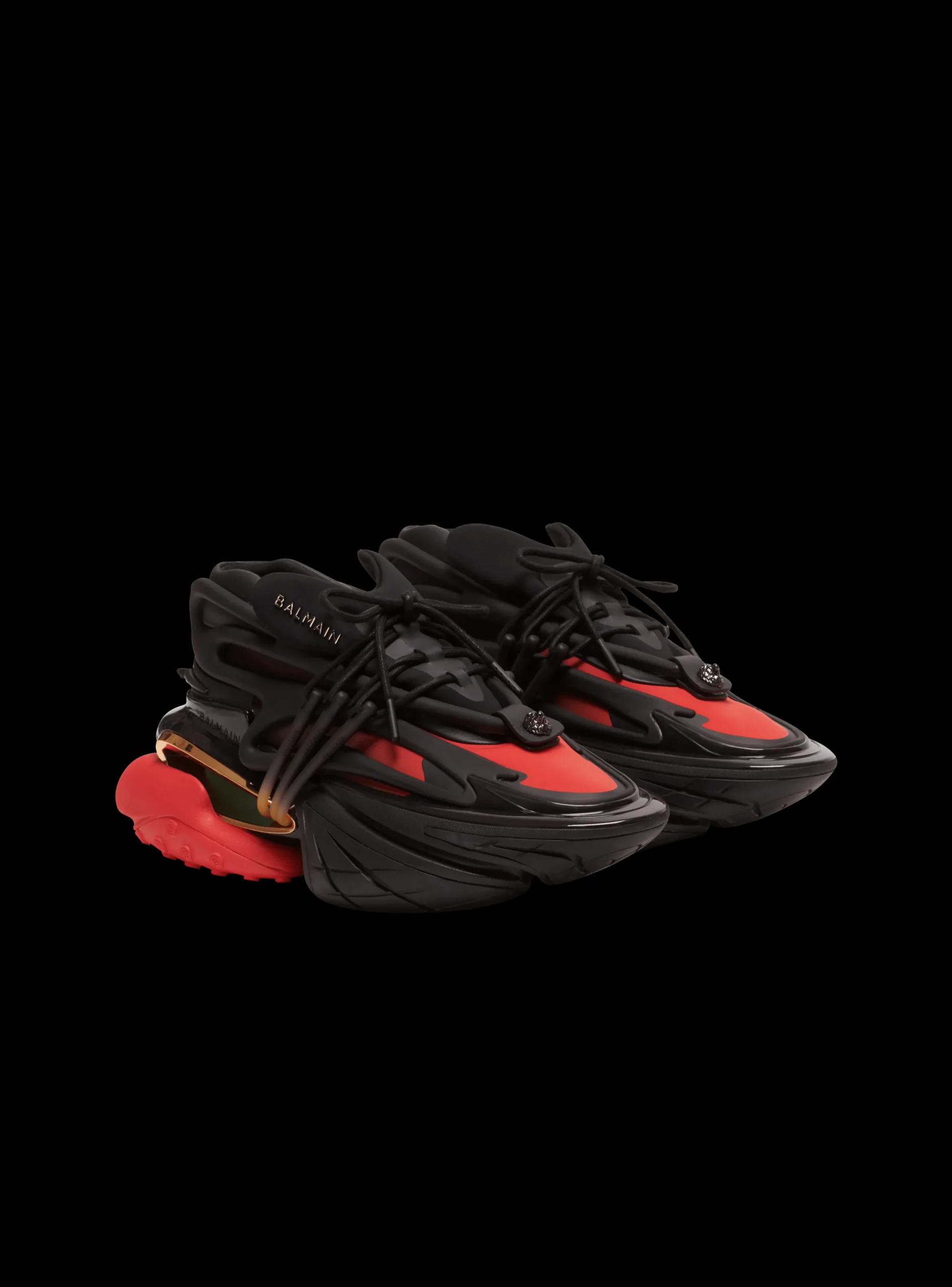 Unicorn Low-top Trainers In Neoprene And Leather-Balmain Fashion