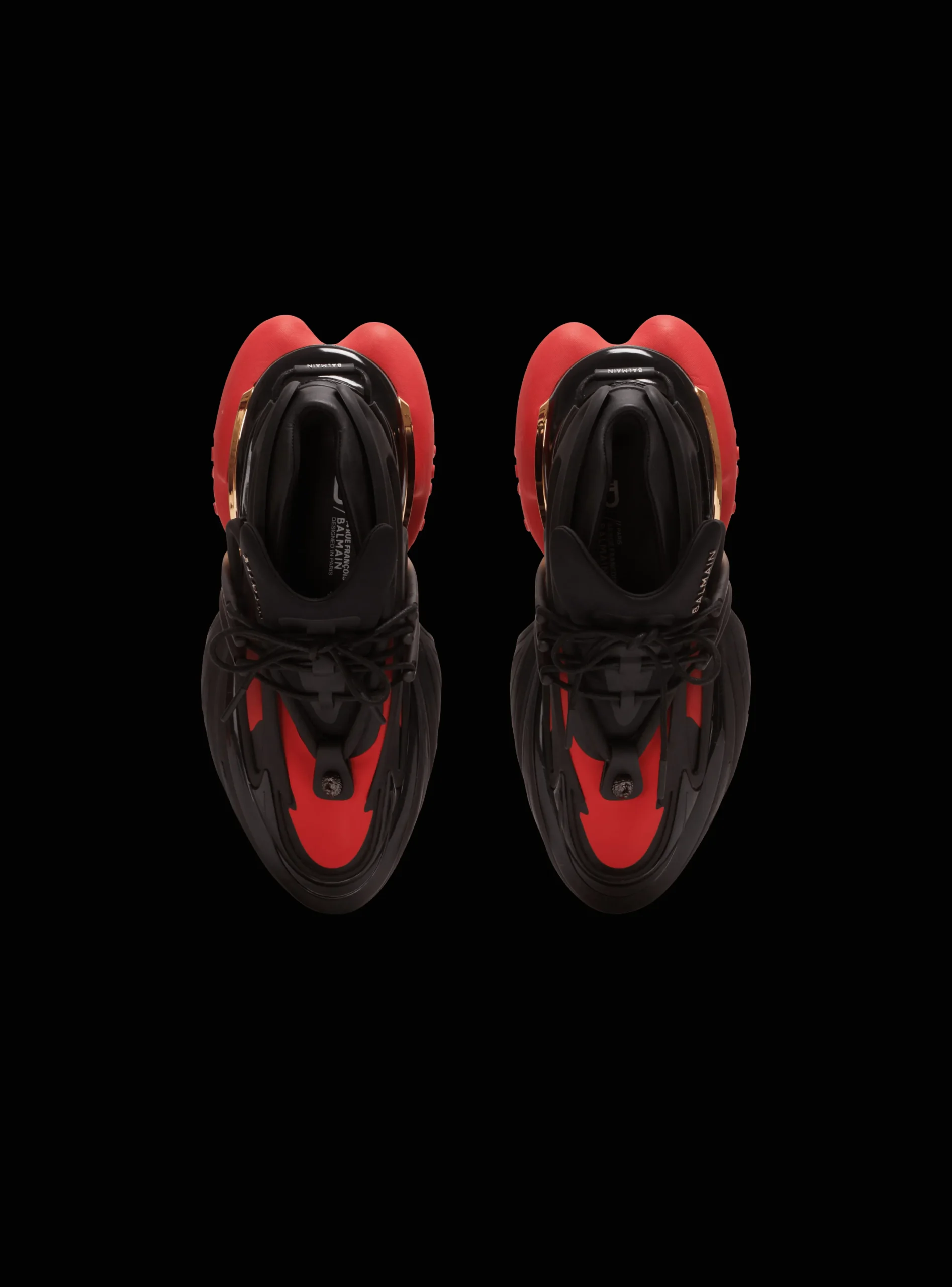 Unicorn Low-top Trainers In Neoprene And Leather-Balmain Fashion