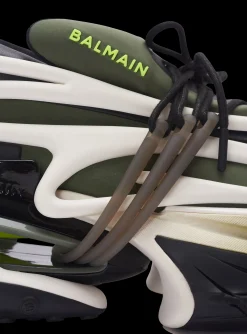 Unicorn Low-top Trainers In Neoprene And Calfskin-Balmain Hot