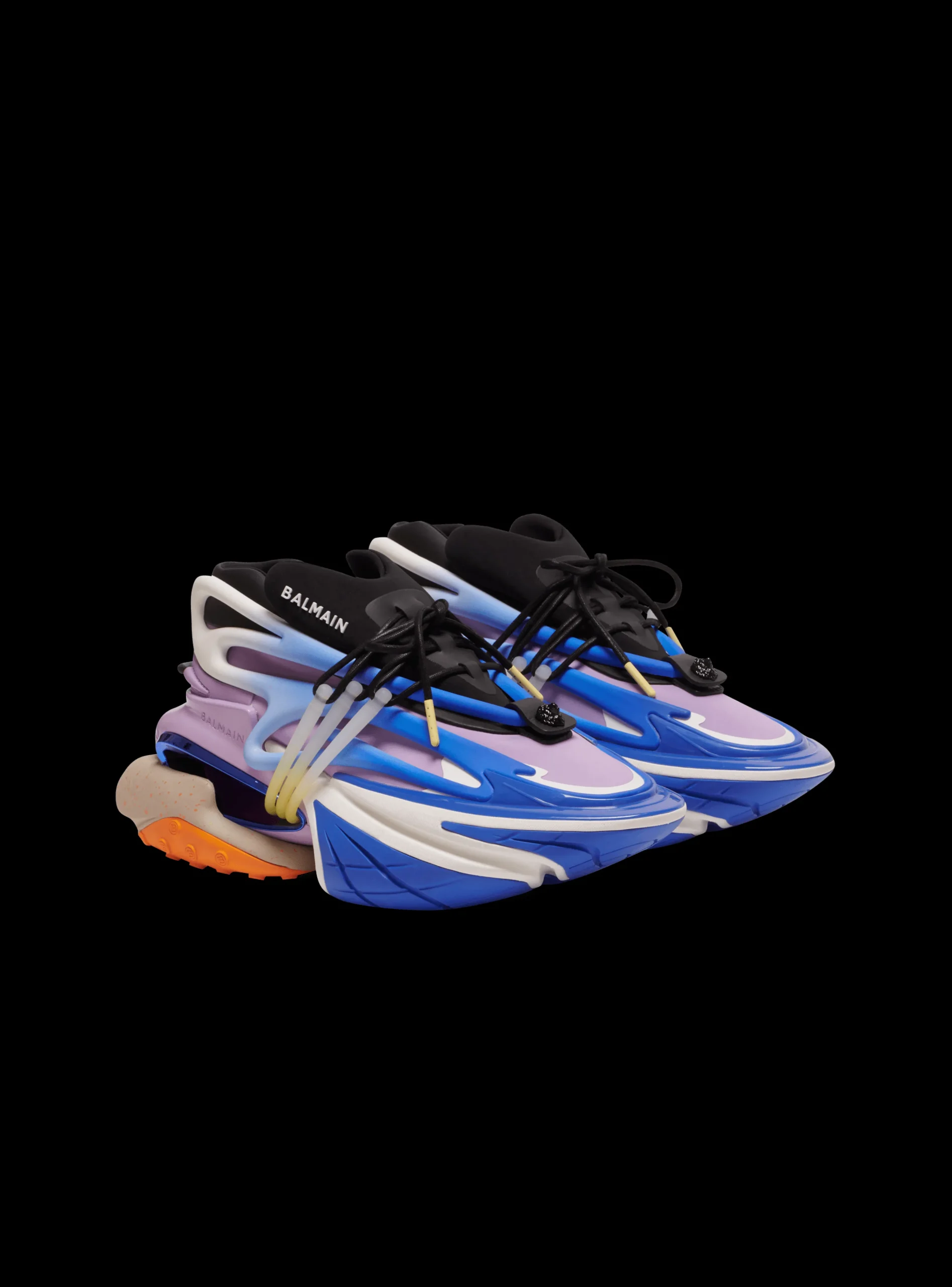 Unicorn Low-top Trainers In Neoprene And Leather-Balmain Store