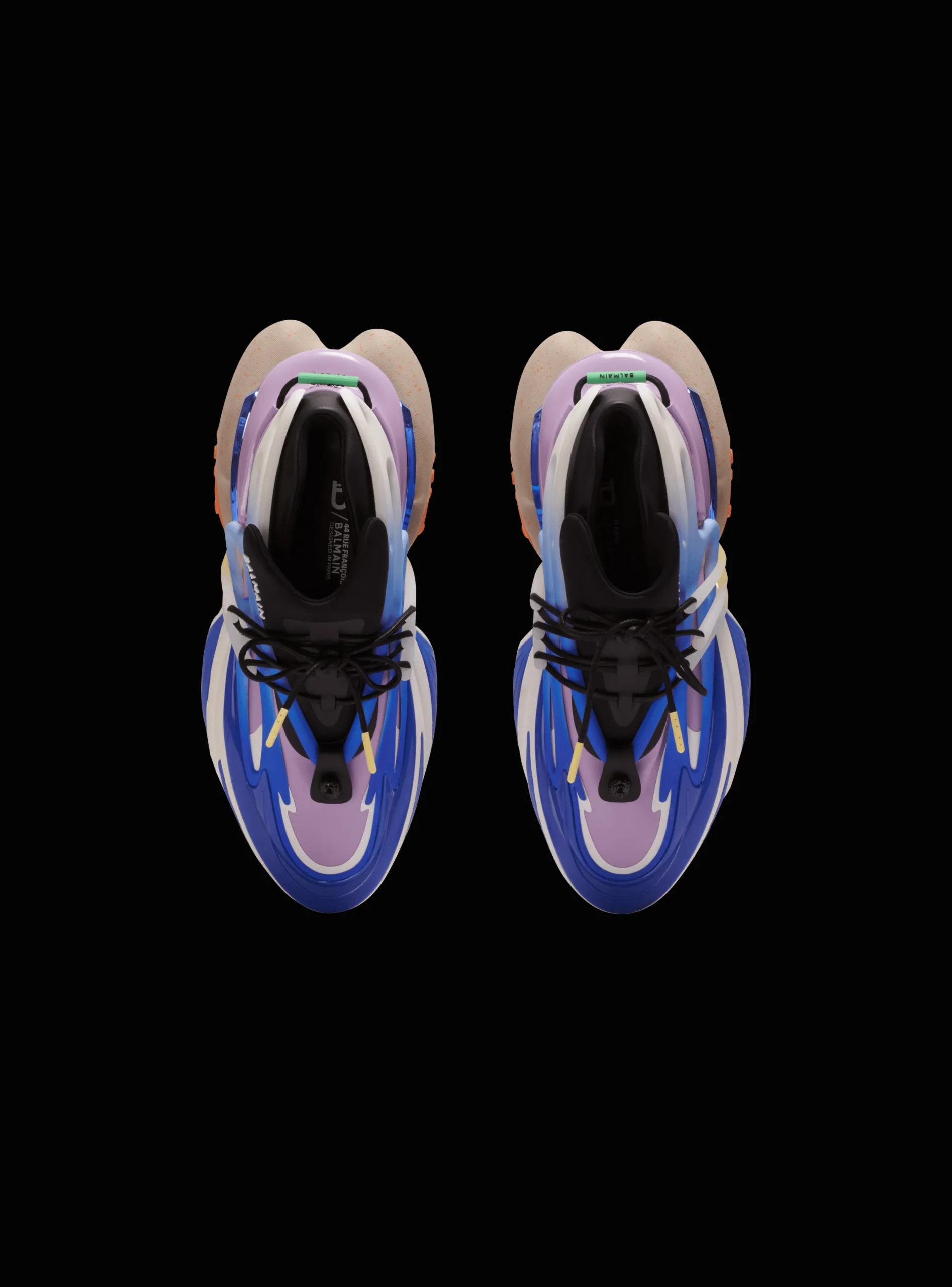 Unicorn Low-top Trainers In Neoprene And Leather-Balmain Store