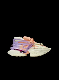 Unicorn Low-top Trainers In Neoprene And Calfskin-Balmain Store