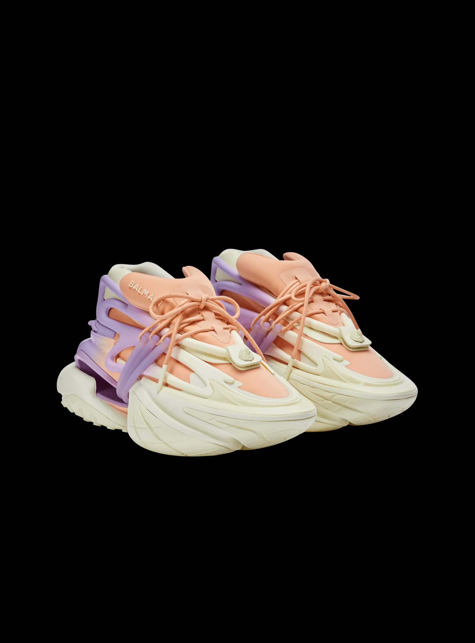 Unicorn Low-top Trainers In Neoprene And Calfskin-Balmain Store