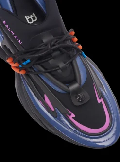 Unicorn Low-top Trainers In Neoprene And Calfskin-Balmain Cheap