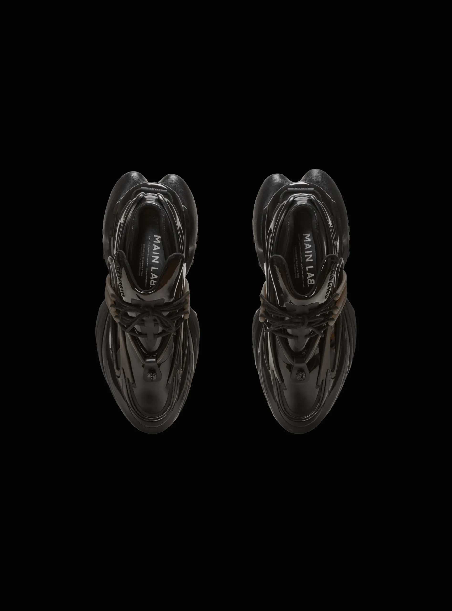 Unicorn Main Lab Patent Leather Trainers-Balmain Online