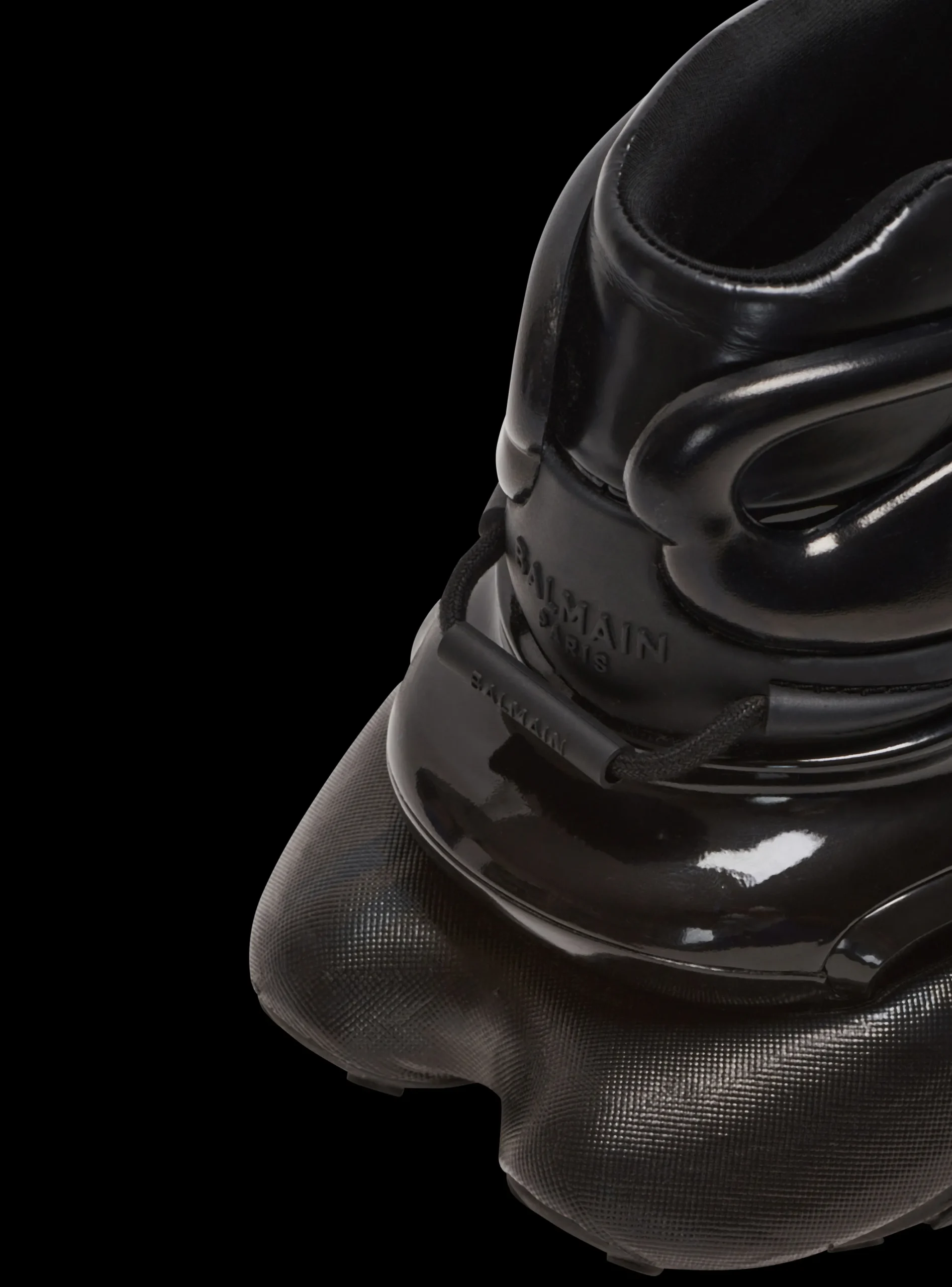 Unicorn Main Lab Patent Leather Trainers-Balmain Online