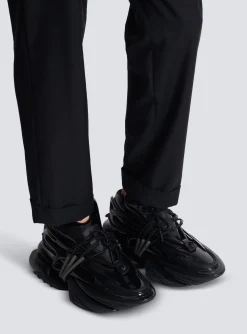 Unicorn Main Lab Patent Leather Trainers-Balmain Online