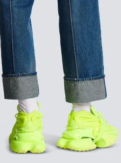 Unicorn Trainers In Neoprene And Rubberised Leather-Balmain Hot