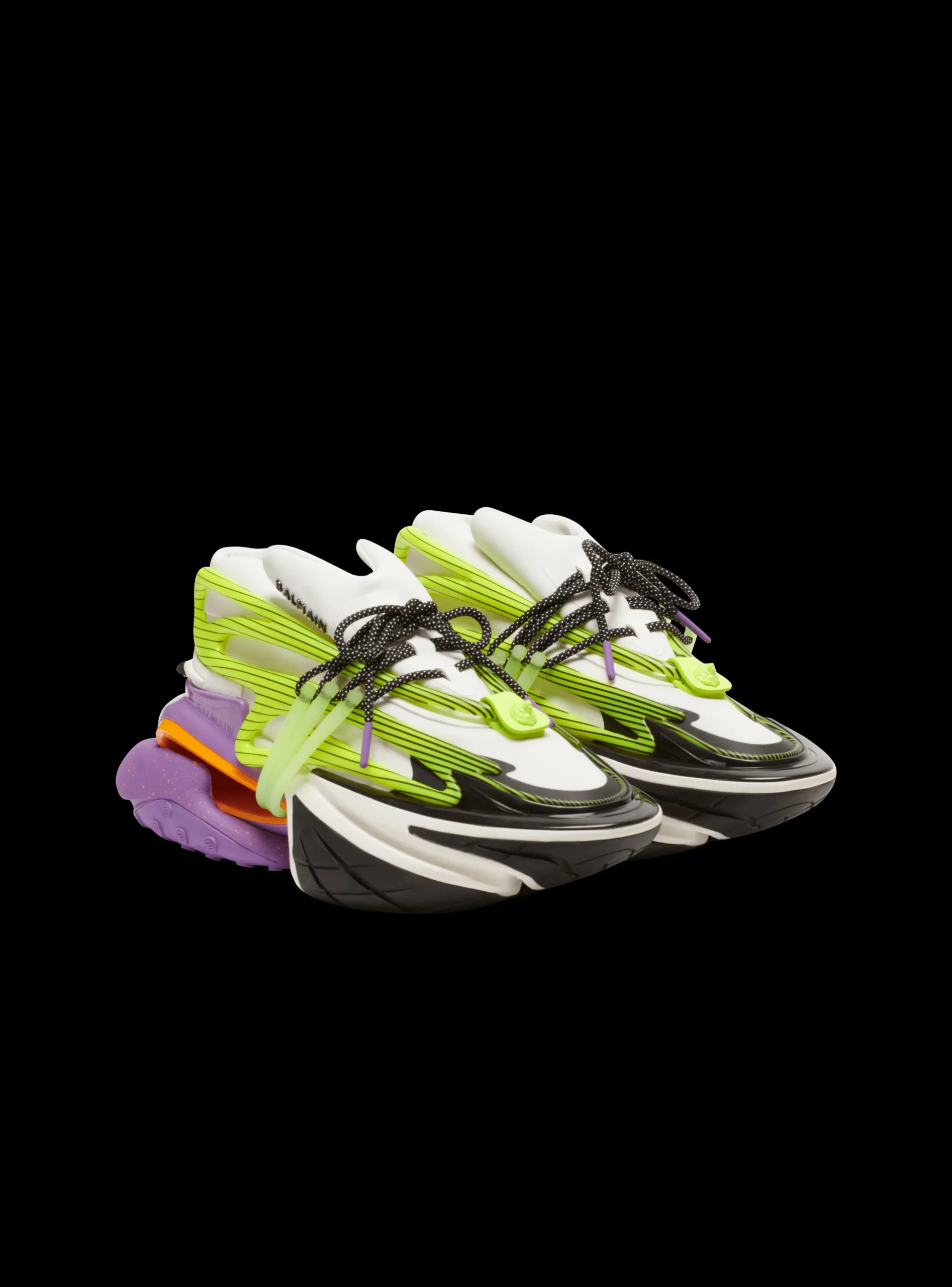 Unicorn Trainers In Neoprene And Leather-Balmain Best