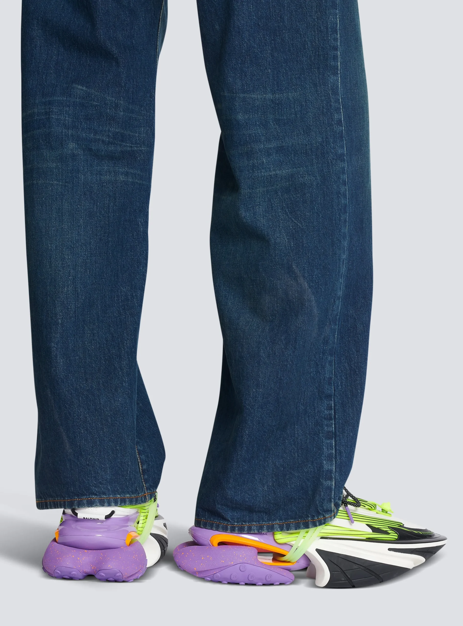 Unicorn Trainers In Neoprene And Leather-Balmain Best