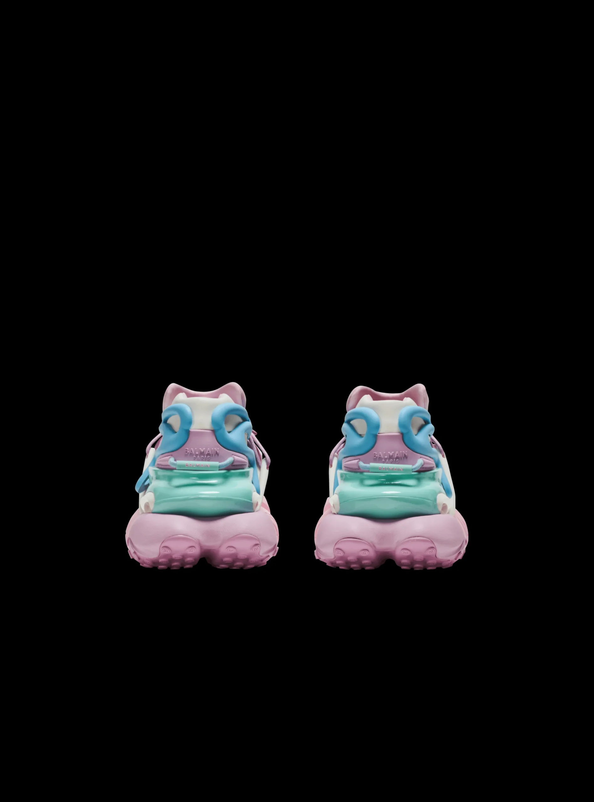 Unicorn Trainers In Neoprene And Leather-Balmain Fashion