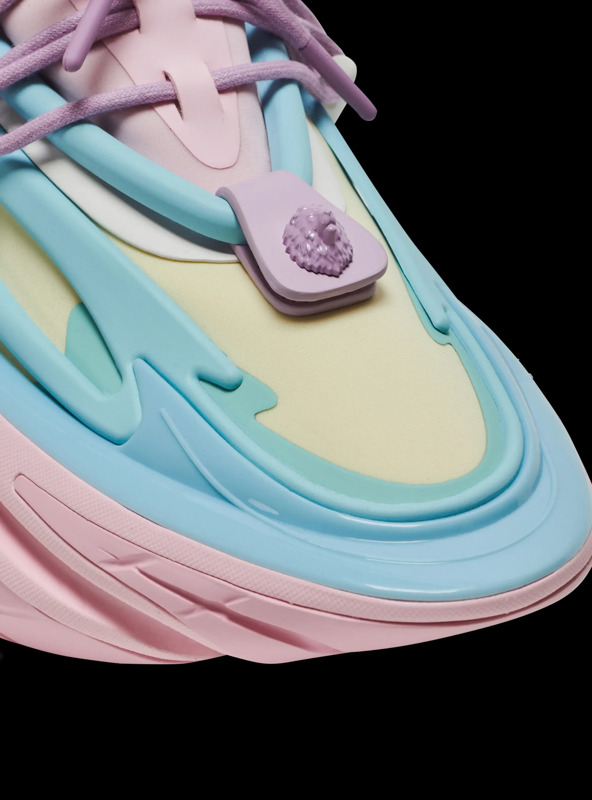 Unicorn Trainers In Neoprene And Leather-Balmain Fashion