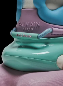 Unicorn Trainers In Neoprene And Leather-Balmain Fashion