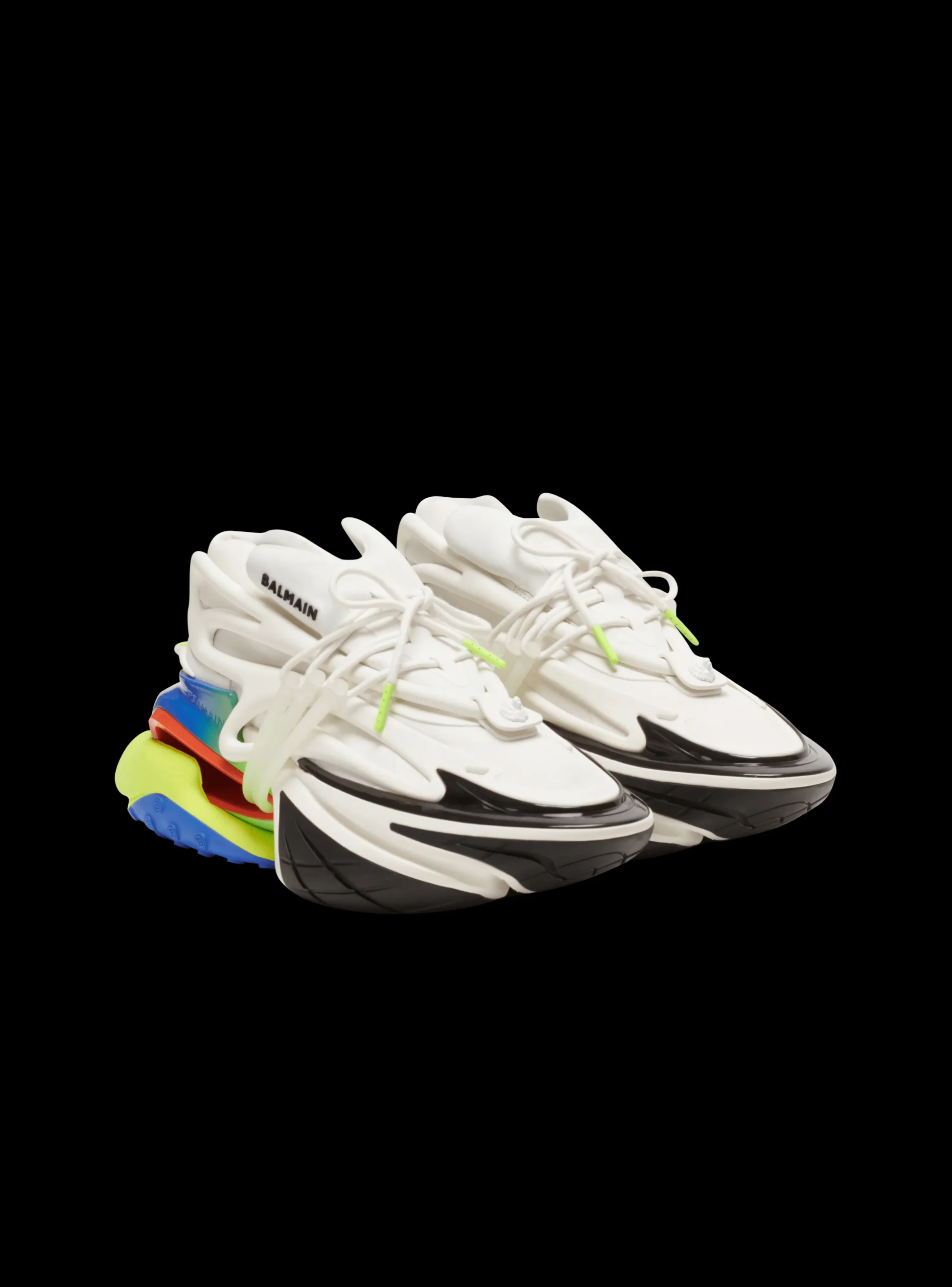 Unicorn Trainers In Neoprene And Leather-Balmain Outlet