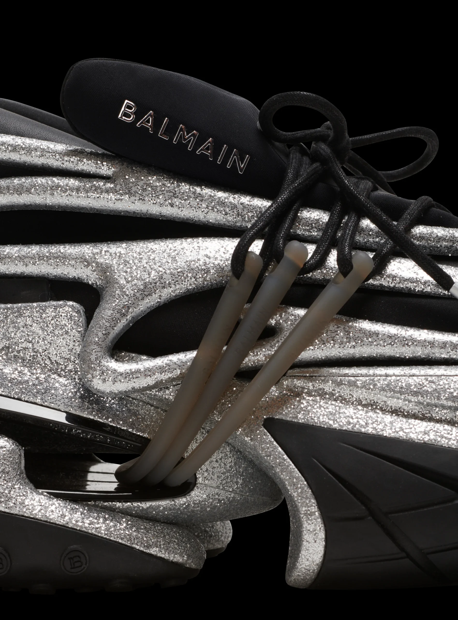 Unicorn Trainers In Neoprene And Leather-Balmain Fashion