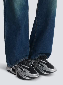 Unicorn Trainers In Neoprene And Leather-Balmain Fashion