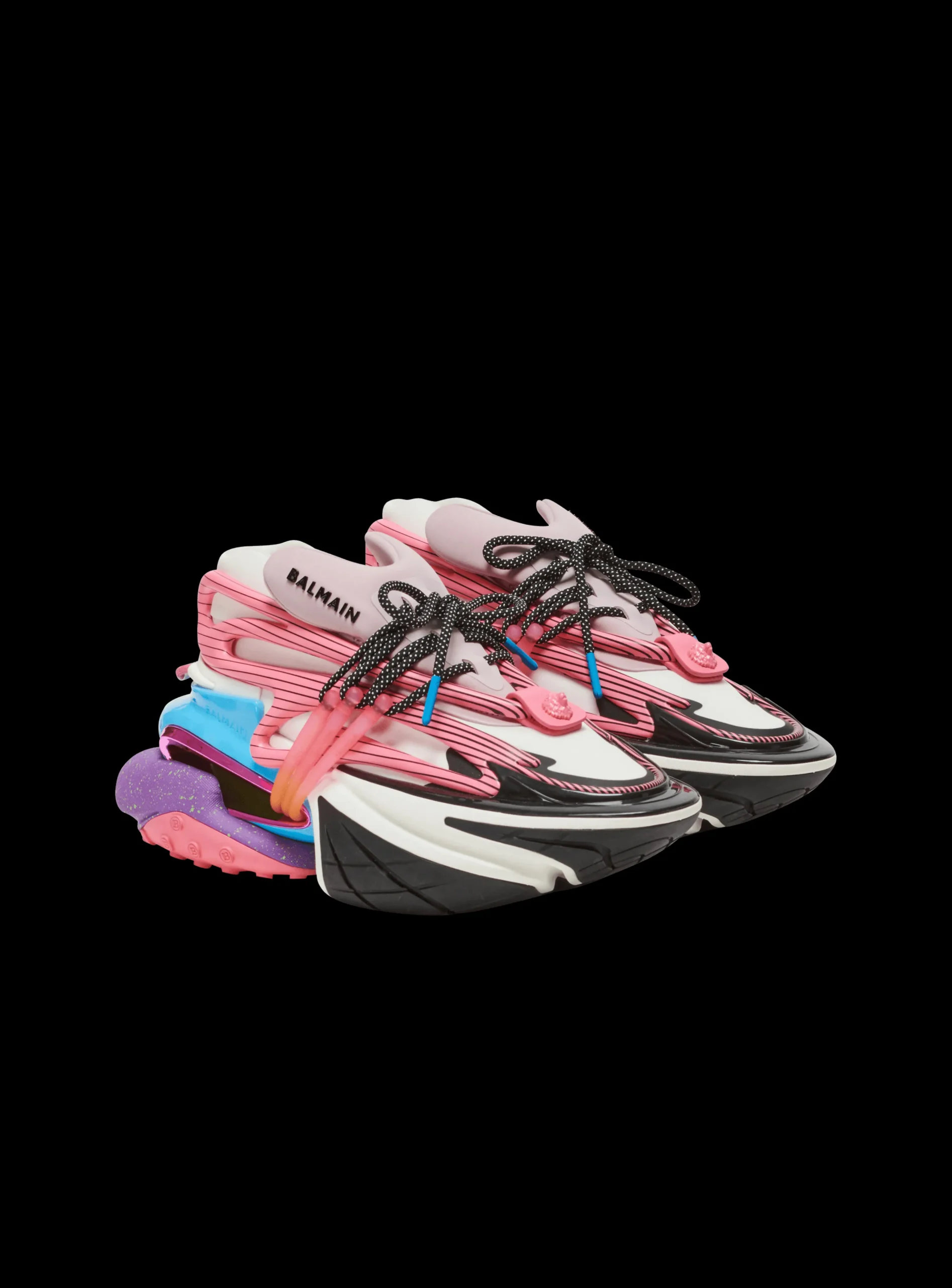 Unicorn Trainers In Neoprene And Leather-Balmain Online