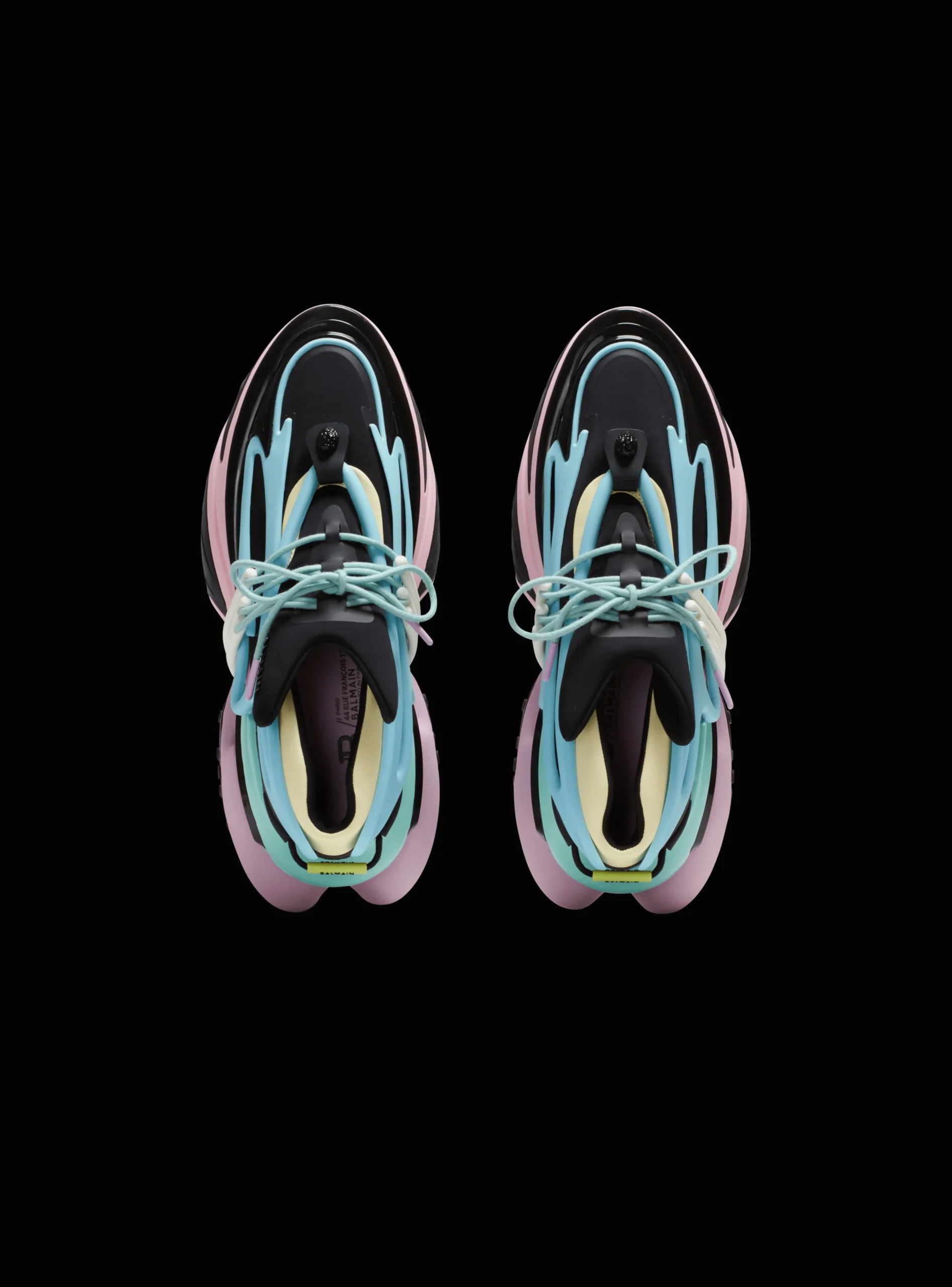 Unicorn Trainers In Neoprene And Leather-Balmain Fashion
